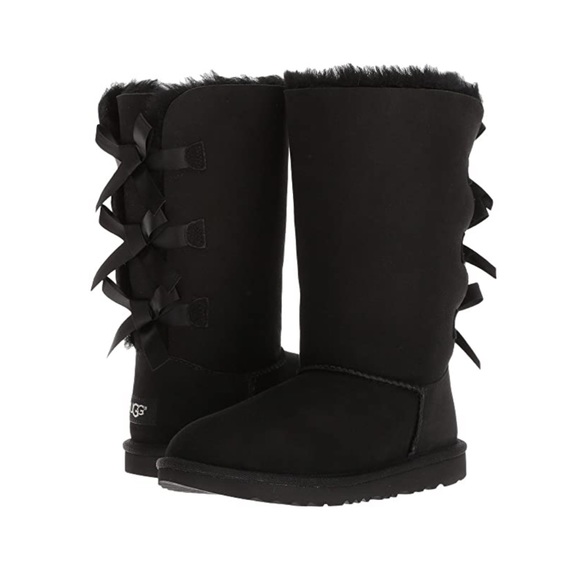 UGG Other - Ugg Kids Black Bailey Bow Tall Boots
